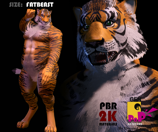 [GENaPOP] Tiger (FatBeast Size)