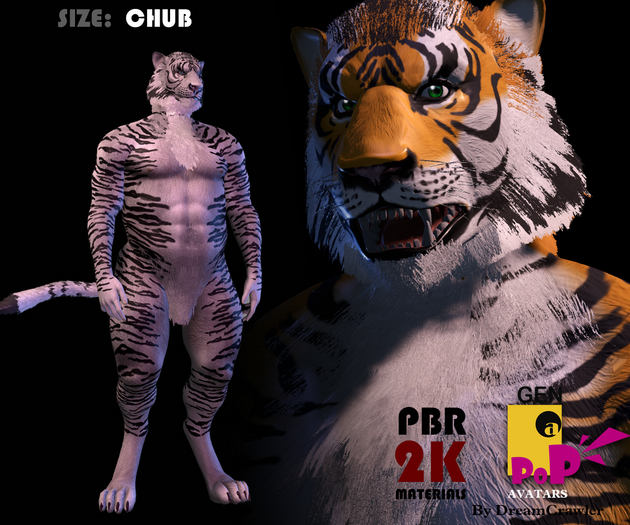 [GENaPOP] Tiger (Chub Size)