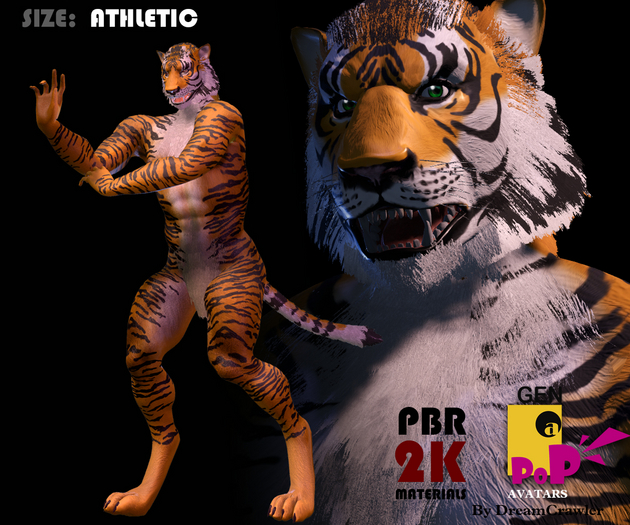 [GENaPOP] Tiger (Athletic Size)