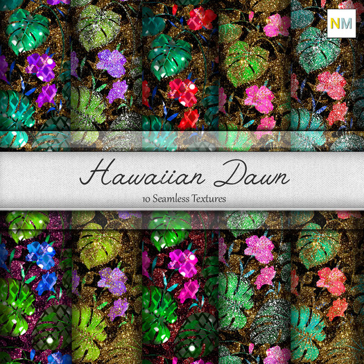 Hawaiian Dawn Glitters Sparkles