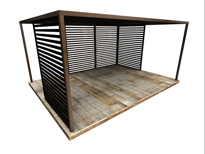 03. Concept} Patio Gazebo - RARE