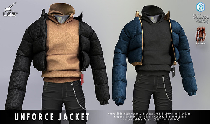 [LOB] UNFORCE JACKET - FATPACK