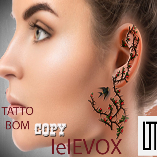 tattoo   branch face ears