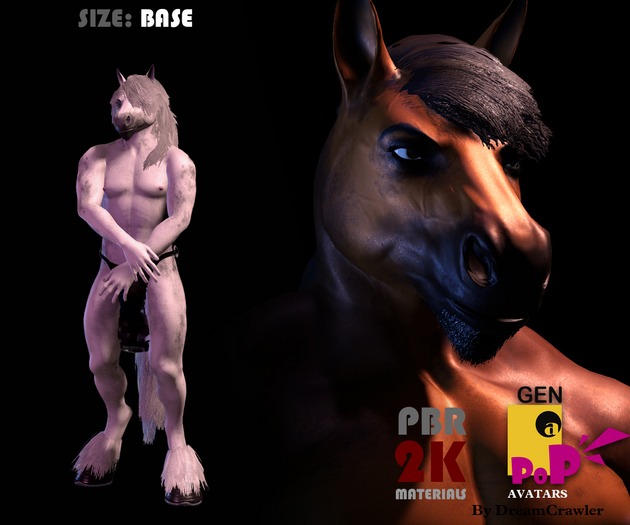 [GENaPOP] Horse (Base size)