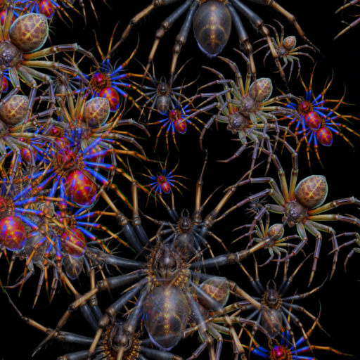 Spiders Spiders ! Confetti Tosser Thrower