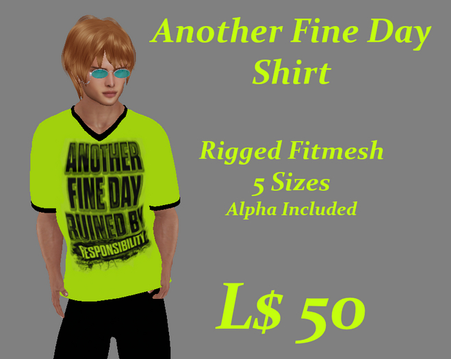 Another Fine Day Shirt