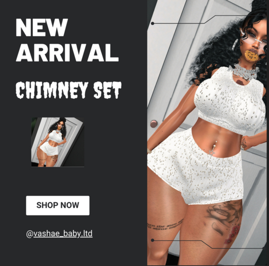 V.B~CHIMNEYSET WHITE UNPACK  HUD