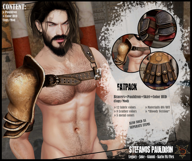 //RKS// Pauldron Stefanos