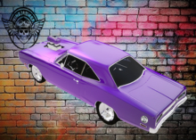 70 CHARGER SUPER BEE - PURPLE - CAR