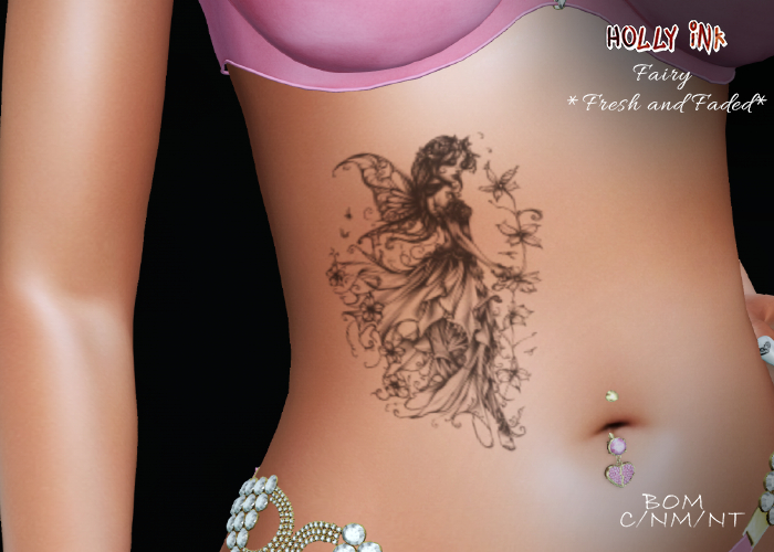 Holly Ink - Fairy - BOM tattoo