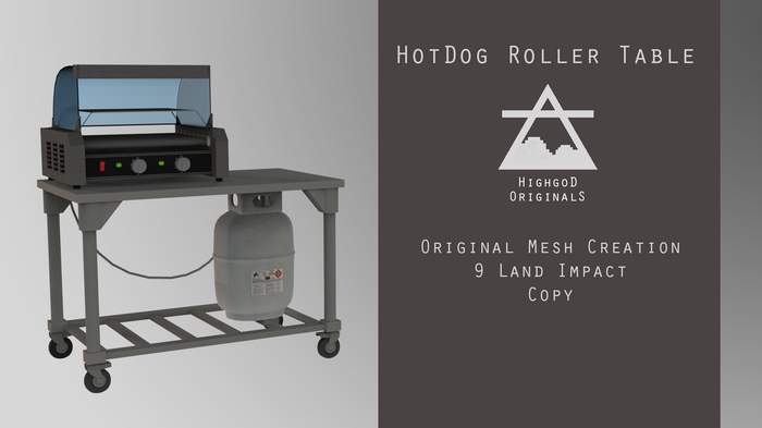 Highgod HotDog Roller Table