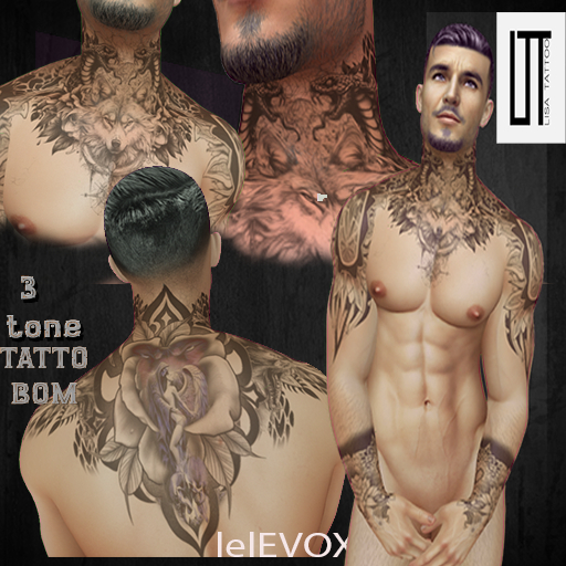 tattoo pack wolf /snake