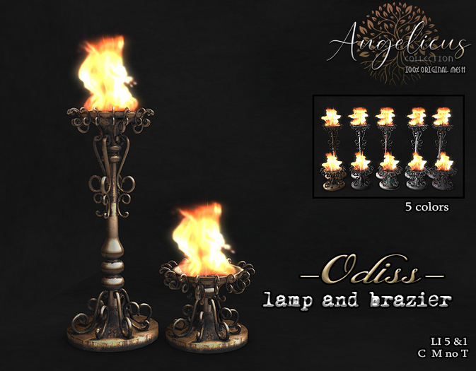 .AngelicUs. Odyss  lamp and brazier  