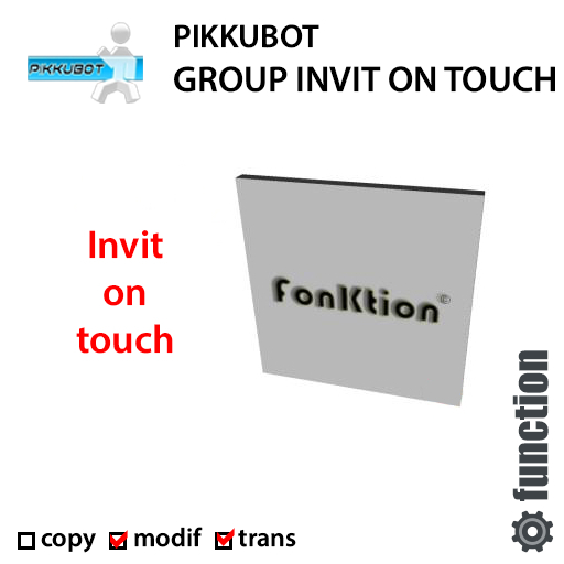 [PIKKUBOT] Group Invit Board