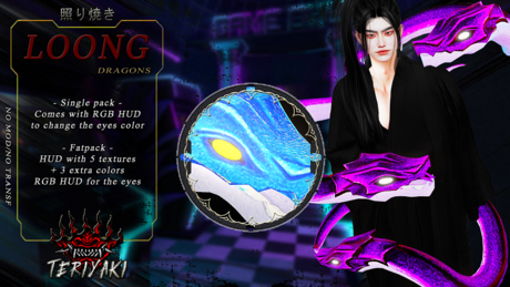 Second Life Marketplace - TERIYAKI - Loong Dragons [PACK][C]
