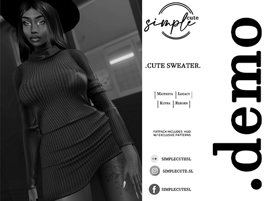 [simpleCUTE] Cute Sweater - Demo //ADD ME//