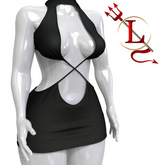 Black Gemna Dress Kupra