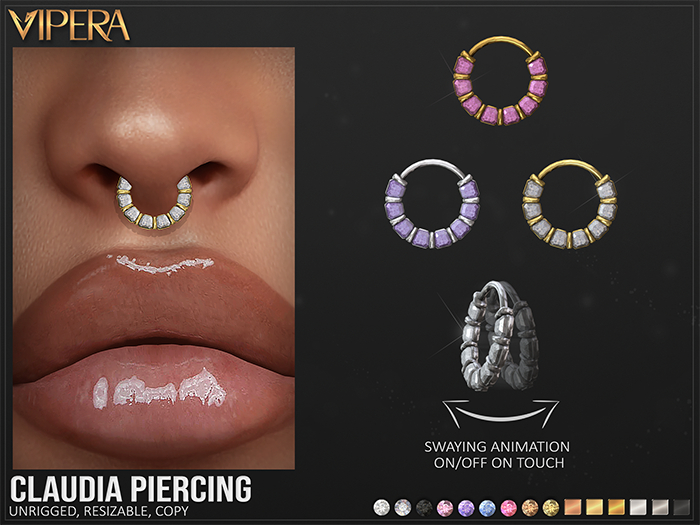 [VIPERA] Claudia Septum Piercing