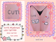 ^MochiHugs^ Cute Penguins Tattoo