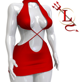 Red Gemna Dress LaraX