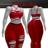 Red Annia Outfit MAITREYA