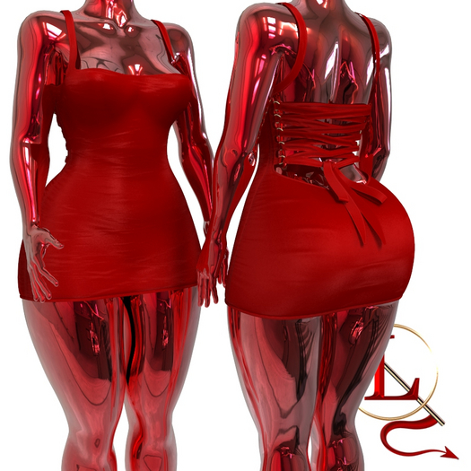 Red Laced Dress Reborn