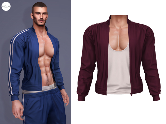 Mossu - Tucker Jacket - Wine 