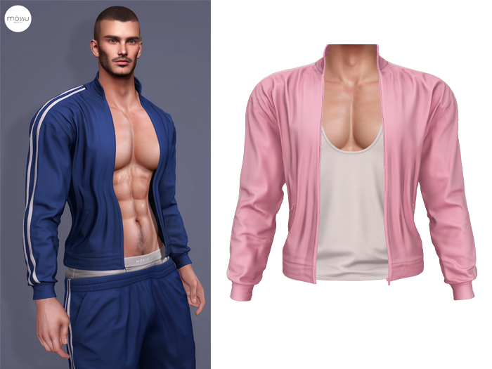 Mossu - Tucker Jacket - Pink 