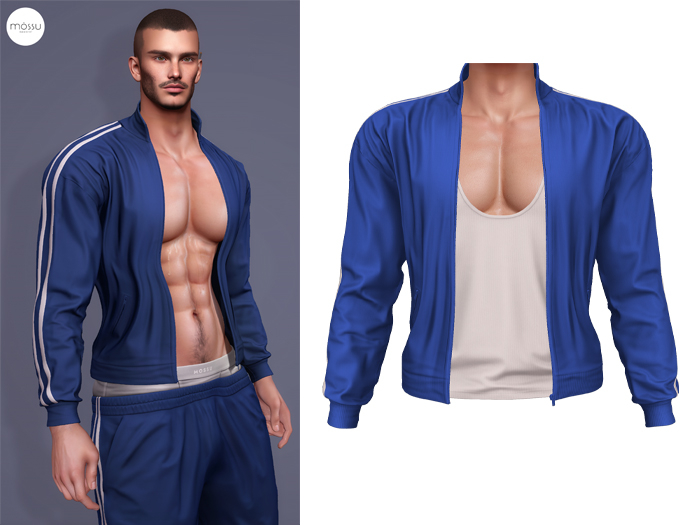 Mossu - Tucker Jacket - Electric Blue 