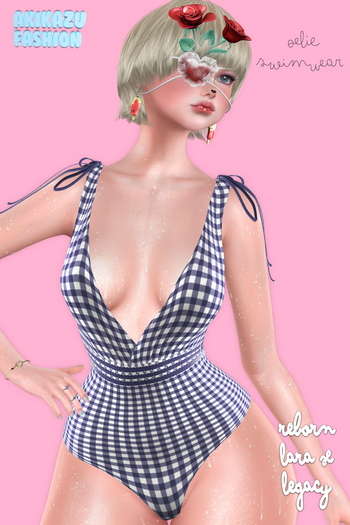 Akikazu Fashion Akikazu Oelie Swimsuit Vichy