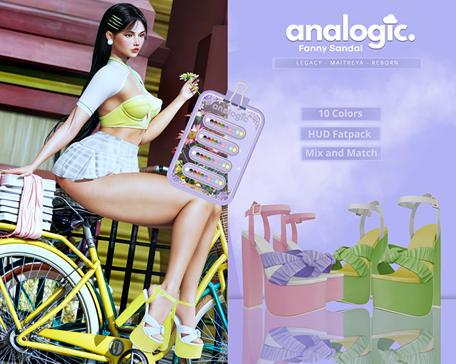Analogic -  Fanny Sandal FATPACK