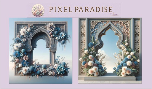 PIXEL PARADISE - Oriental Arch