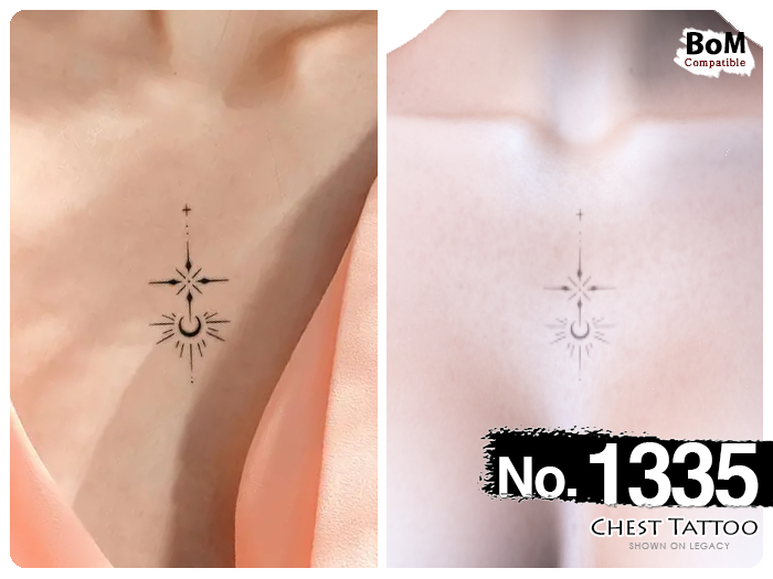(Chest Tattoo) No.1335