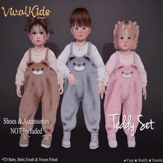 [Vk!] Teddy Set Green