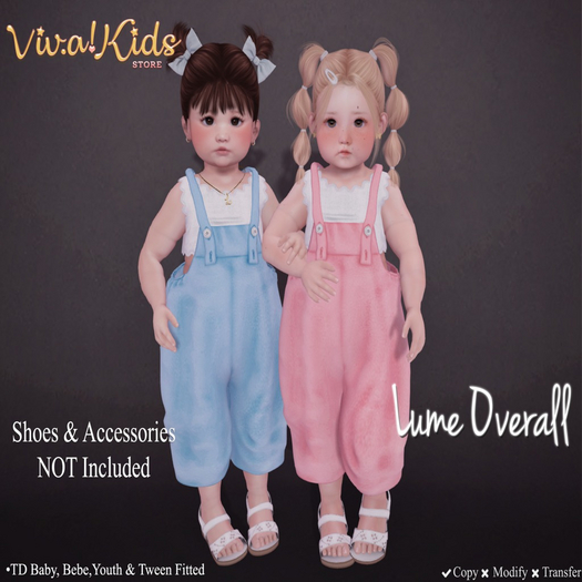 [Vk!] Lume Overall Blue
