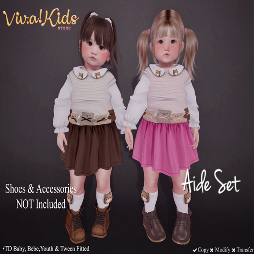 [Vk!] Aide Set_Pink