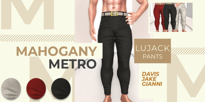 ~MM~ LUJACK PANTS (ADD)
