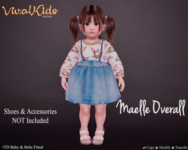 [Vk!]  Maelle Overall_Black