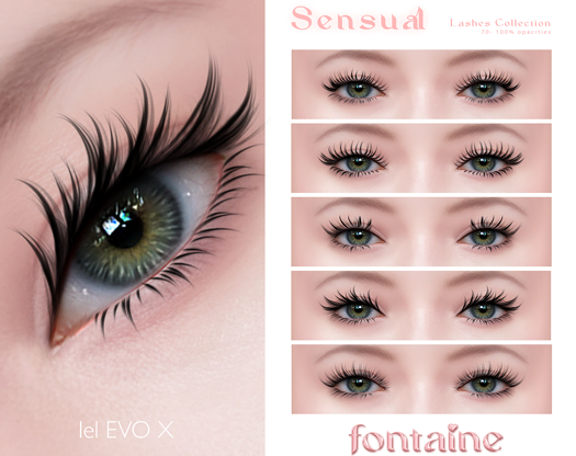Fontaine Cosmetics - Sensual Lashes Collection - DEMO