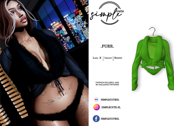 [simpleCUTE] Purr - Green  //ADD ME//