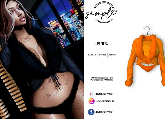 [simpleCUTE] Purr - Orange  //ADD ME//