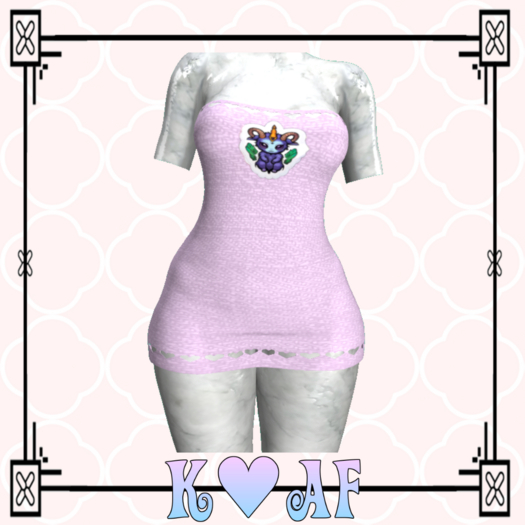 Pink Baphomet Dress