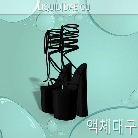 Black Ribbon Shoes LARAX