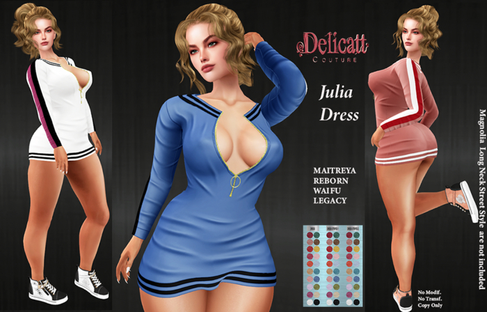 Julia Dress - Delicatt Couture - 2024#Aug.#12