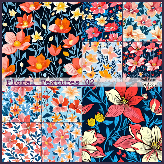 Floral Textures - Flowers Textures