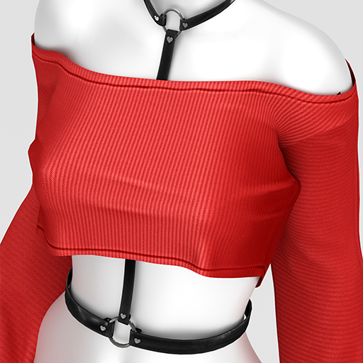!4AEM - TAYEON TOP  (RED)  