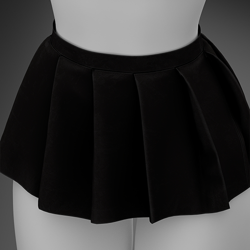 !4AEM - Raye Skirt (BLACK) 