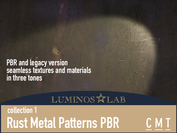 LL Rust Metal Pattern PBR (collection 1) Full Perm