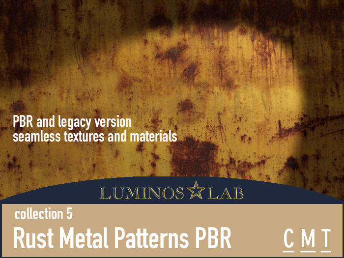 LL Rust Metal Pattern PBR (collection 5) Full Perm