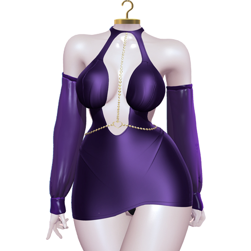 ::SS:: Dress Maya (Grape)